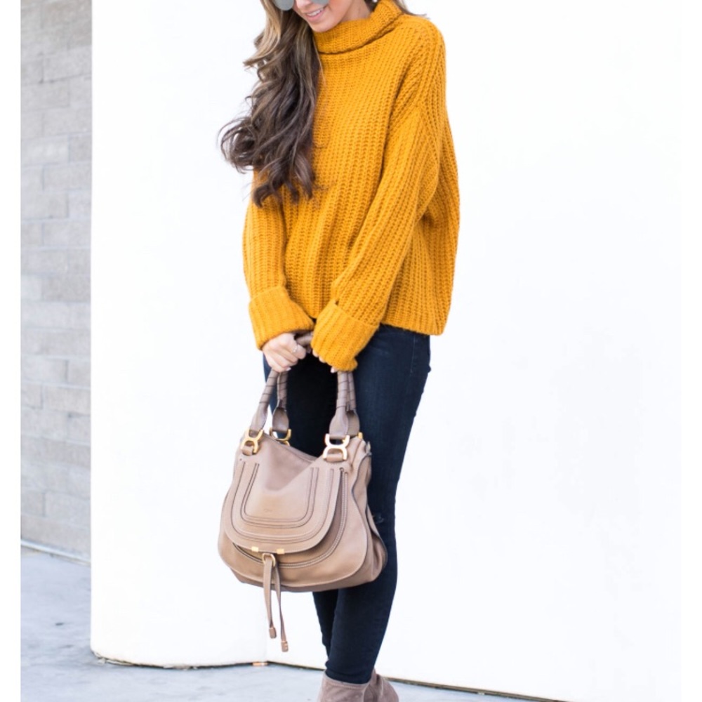 Yellow sweater